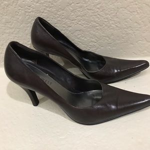 Nine West heels size 5.5 brown